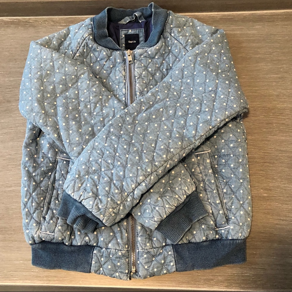 Girls Gap Polka Dot Jacket